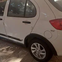 کوئیک 1404 پارس خودرو سفید مشکی