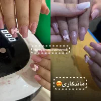 کاشت ناخن با بهترین متریال ژل ۳۹۰ ترمیم۳۰۰|خدمات آرایشگری و زیبایی|تبریز, |دیوار