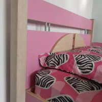 تخت دوطبقه تمیز و سالم و خوشخواب|تخت و سرویس خواب|مشهد, تلگرد|دیوار