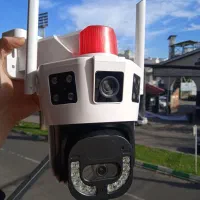 دوربین مداربسته بیسیم سیمکارتی دو لنز و سه لنز