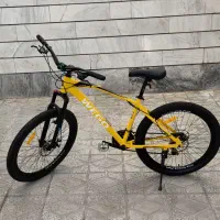 دوچرخه ویگو 26 رنگ زرد نو نو مدل 1403