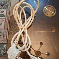 3 عدد کابل برق کامپیوتر و پرینتر و لب تاب 3 پین