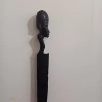 سرنیزه چوبی آفریقایی|کلکسیون اشیاء عتیقه|ایلام, |دیوار