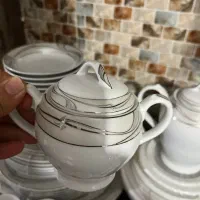 سرویس چینی سبزی خردن جارو شارژی قابلمه جای چای شکر|ظروف پخت‌وپز|اسلام‌شهر, شهرک قائمیه|دیوار