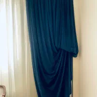 دستک پرده آبی