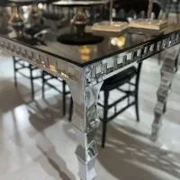 میز تالاری طلایی سیلور ابکاری/رستوران هتل|عمدهفروشی|دهلران, |دیوار