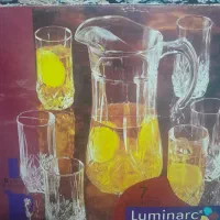 پارچ ولیوان امپراطوری لومینارک فرانسه داخل کارتون|ظروف سرو و پذیرایی|کرمانشاه, |دیوار