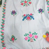 پرده سنتی گلدوزی