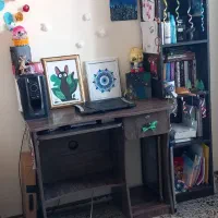 میز تحریر و کتابخانه|میز تحریر و کامپیوتر|پردیس, فاز ۱۱|دیوار