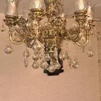 لوستر برنجی اصل