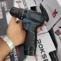 دریل شارژی ۱۲ وات براشلس راکسر یک سال ضمانت