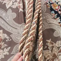 دستک پرده گل برجسته|پرده، رانر، رومیزی|مشهد, امیریه|دیوار