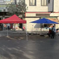 چترچادرمسافرتی عشایری برزنت میز صندلی سایبان|کوهنوردی و کمپینگ|تهران, افسریه شمالی|دیوار