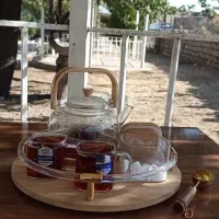 فروش قندان و قوری و سینی و استکان و..