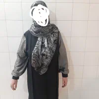 مانتو مجلسی و روسری سایز ۴۶ و ۴۸