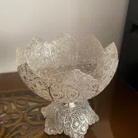 ظرف ملیله کاری آبکاری نقره|ظروف سرو و پذیرایی|تهران, شهرک المهدی|دیوار