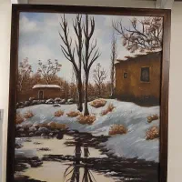 تابلوی نقاشی رنگ روغن|تابلو، نقاشی، عکس|تهران, کوی بیمه|دیوار