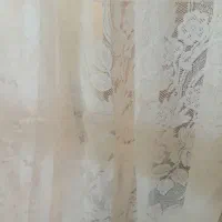 پرده تور سفید ، پرده سه لایه دو عدد و|پرده، رانر، رومیزی|نجف‌آباد, ویلاشهر|دیوار