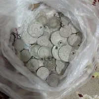 سکه شاهی ۲ریالی ۱ریالی و۵ریالی|کلکسیون سکه، تمبر، اسکناس|بیجار, |دیوار