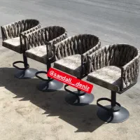 صندلی اپن کانتر جکدار مدل سارما بافتی|صندلی و نیمکت|چهاردانگه (تهران), |دیوار