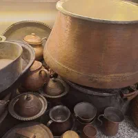 خریدوفروش ظروف مسی وبرنجی وروحی|صنایع دستی و سایر لوازم تزئینی|قم, زاویه|دیوار