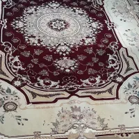 فرش 12 متری کرم زرشکی 6 میلیون