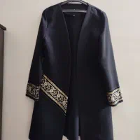مانتو میکرو مشکی بلند  ‌.کت مشکی|لباس|مرودشت, بیست متری بیمارستان|دیوار
