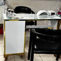 وسایل ارایشگاه لوازم میز ناخن تخت مژه صندلی اصلاح|آرایشگاه و سالن‌های زیبایی|پاکدشت, پاکدشت (مامازند)|دیوار
