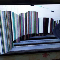 ال ای دی سامسونگ ۴۳ 4k شکسته|تلویزیون و پروژکتور|تهران, گمرک|دیوار