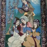 قالیچه دستبافت آنتیک قدمت دار