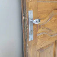 درب ورودی با درب آکاردئونی سالم|مصالح و تجهیزات ساختمان|تهران, سازمان آب|دیوار