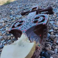 ساخت قیچک، سرود|سازهای سنتی|زاهدان, |دیوار