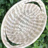 انواع سبدهای حصیری و گپو بافی|صنایع دستی و سایر لوازم تزئینی|گرگان, |دیوار