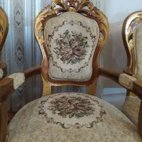 مبل سلطنتی با میز ناهارخوری|مبلمان خانگی و میز عسلی|قائمشهر, |دیوار