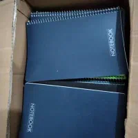 دفتر سیمی طلقی به نرخ تولیدی|لوازم التحریر|اهرم, |دیوار