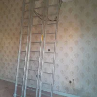 نردبان کشوئی سه تیکه ۹متری مخابراتی آلمینیومی