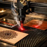 برش لیزری وحکاکی لیزر