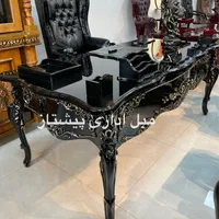 مبلمان اداری/نیمست دفترکارزیبامدل کویین منبت مشکی|مبلمان اداری|چهاردانگه (تهران), |دیوار