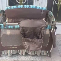گهواره تخت پارک چهارحالته موزیکال بی‌بی ترند درحد
