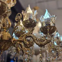 برنز عاشری تولید کننده انواع لوستر های تمام برنزی