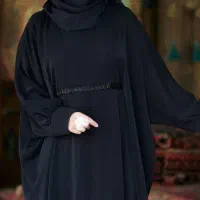 عبا زنانه ساده و دوتیکه فری سایز
