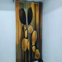 3 عدد پرده در حد نو به همراه چوب پرده و همه چی|پرده، رانر، رومیزی|تهران, مشیریه|دیوار