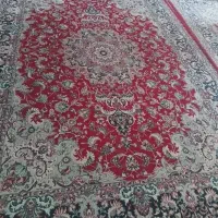 فرش نخ ابریشم اصل|فرش|سراوان, |دیوار