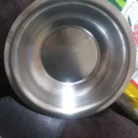 باسلام یک چوب لواسی ویک لگن قدیمی فروشی|کلکسیون اشیاء عتیقه|بروجرد, |دیوار