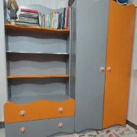 کمدوکتابخانه وتخت|تخت و سرویس خواب|قم, زنبیل آباد|دیوار