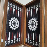 تخته نرد چوبی (گالری چوبی جات در مکان جدید)|اسباب‌‌بازی|بیرجند, |دیوار