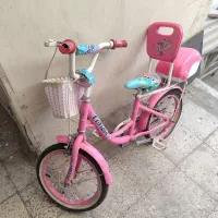 دوچرخه ۱۶ دخترانه صورتی