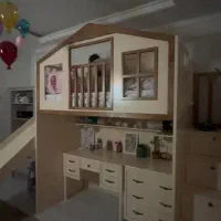 تخت خواب نوجوان دوطبقه