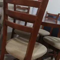 میزنهارخوری چهارنفره بخاطرکمبودجاومستاجری|میز و صندلی غذاخوری|تهران, خاک سفید|دیوار