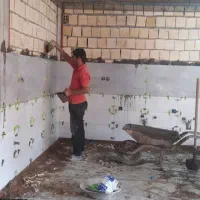 کاشی کاری و سرامیک کاری|خدمات پیشه و مهارت|مسجد سلیمان, |دیوار